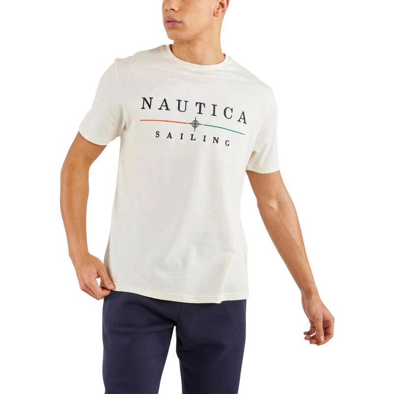 Mateo T-Shirt férfi rövid ujjú póló - fehér