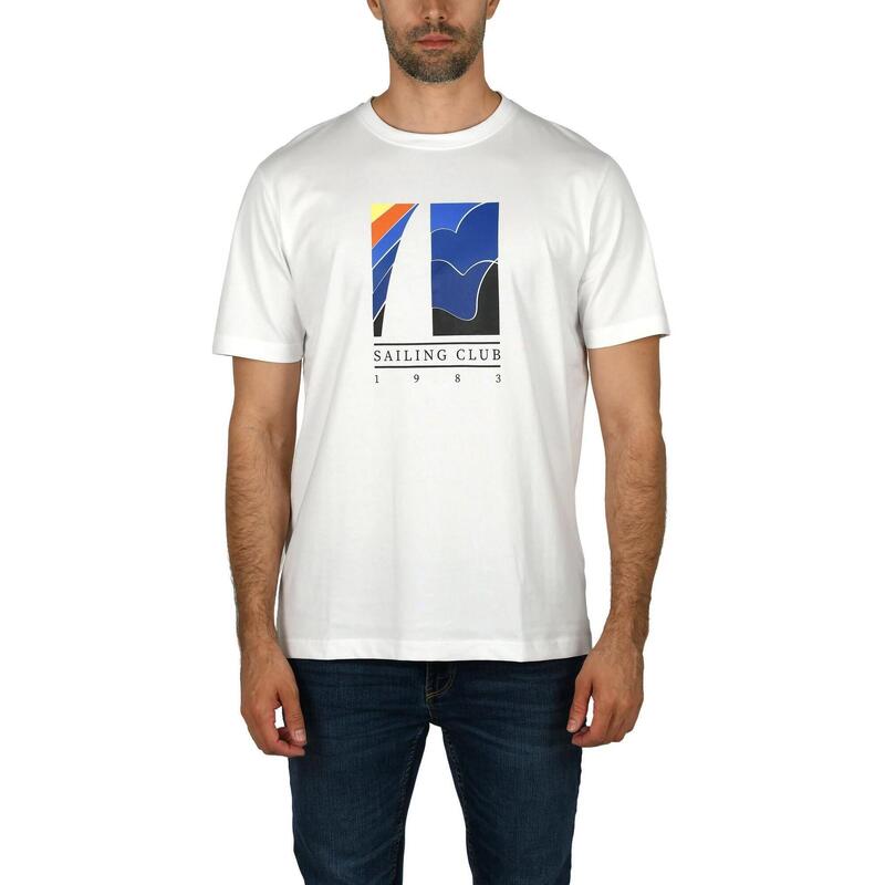 Tyrian T-Shirt férfi rövid ujjú póló - fehér