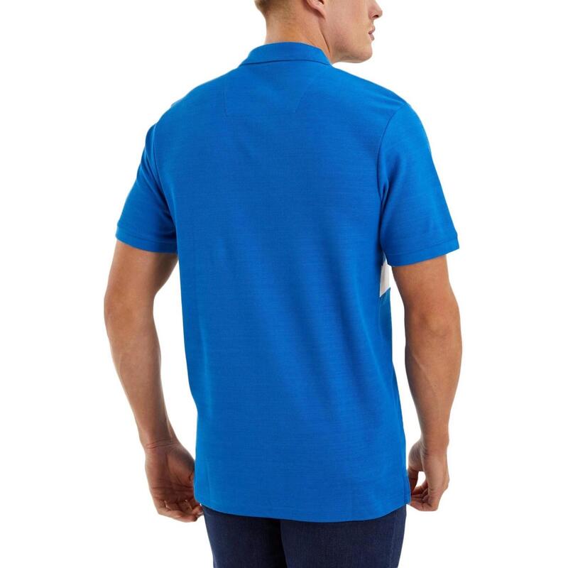 Holt Polo Shirt férfi rövid ujjú póló - kék