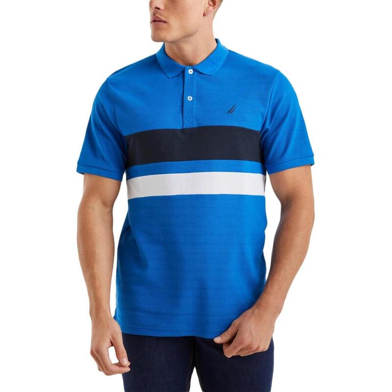 Holt Polo Shirt férfi rövid ujjú póló - kék