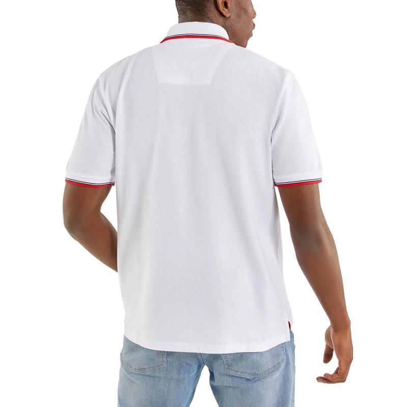 Sven Polo Shirt férfi rövid ujjú póló - fehér
