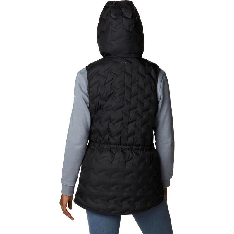 Vesta Delta Ridge Hooded Vest - negru femei