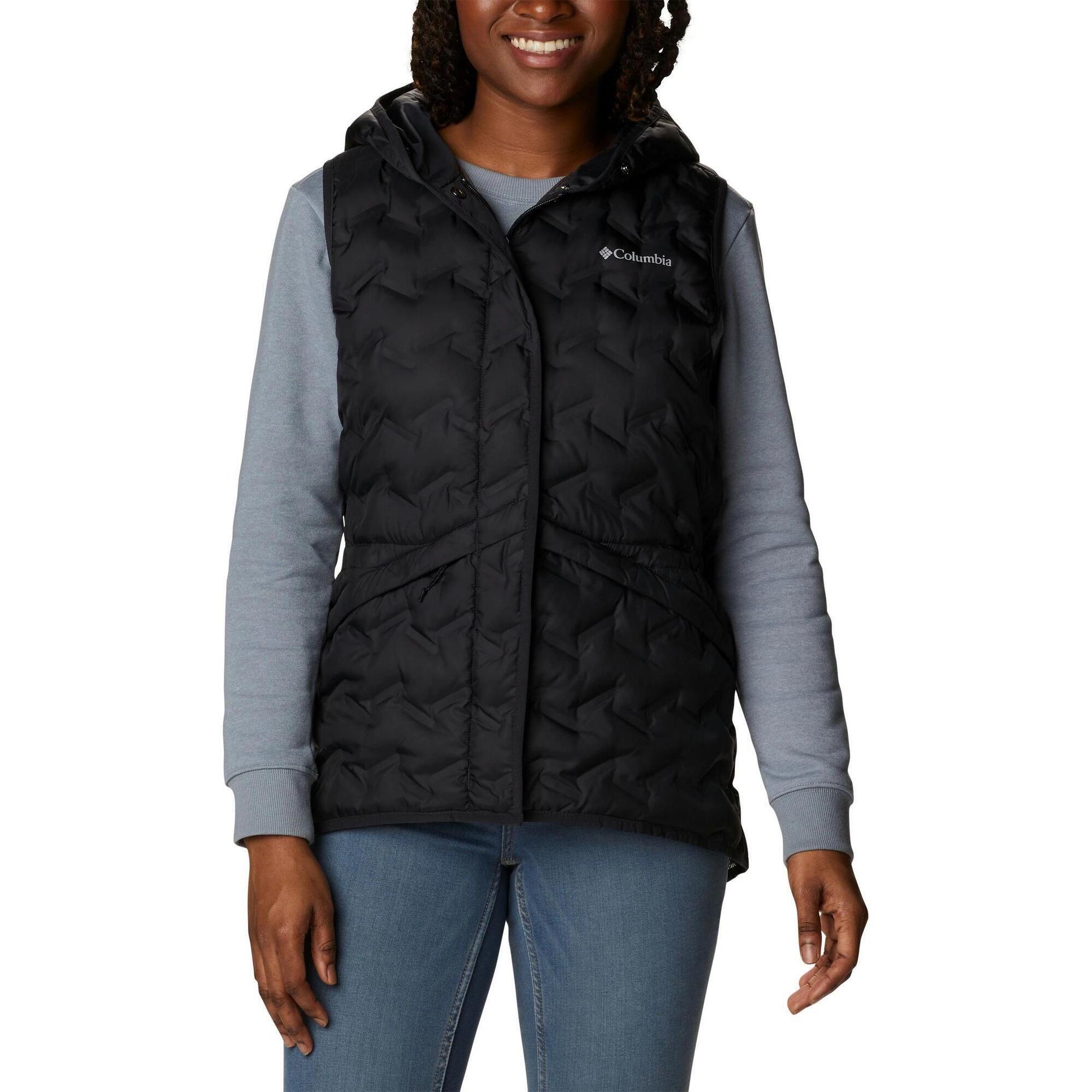 Columbia - Gilet Femme Delta Ridge - Gilet Sans Manche - Noir - 36 Xs - Decathlon