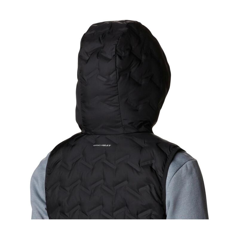 Vesta Delta Ridge Hooded Vest - negru femei