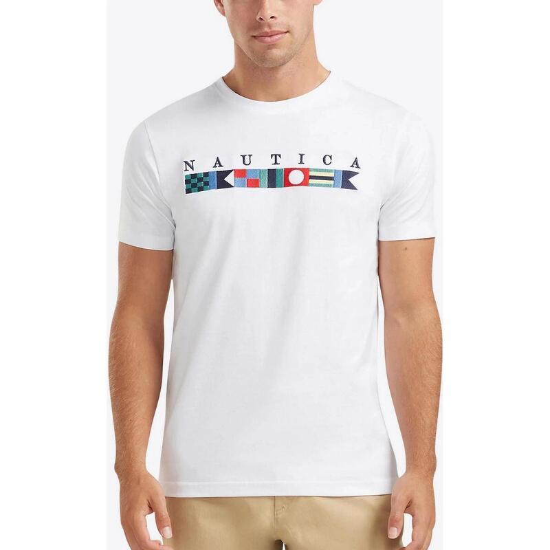 Fortis T-Shirt B&T férfi rövid ujjú póló - fehér