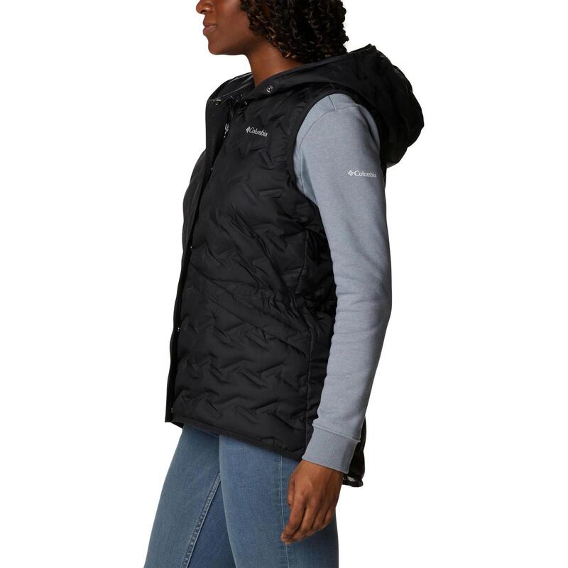 Vesta Delta Ridge Hooded Vest - negru femei