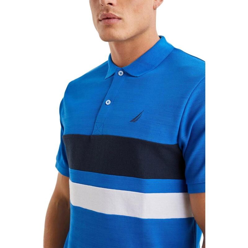 Tricou cu maneci scurte Holt Polo Shirt - albastru barbati