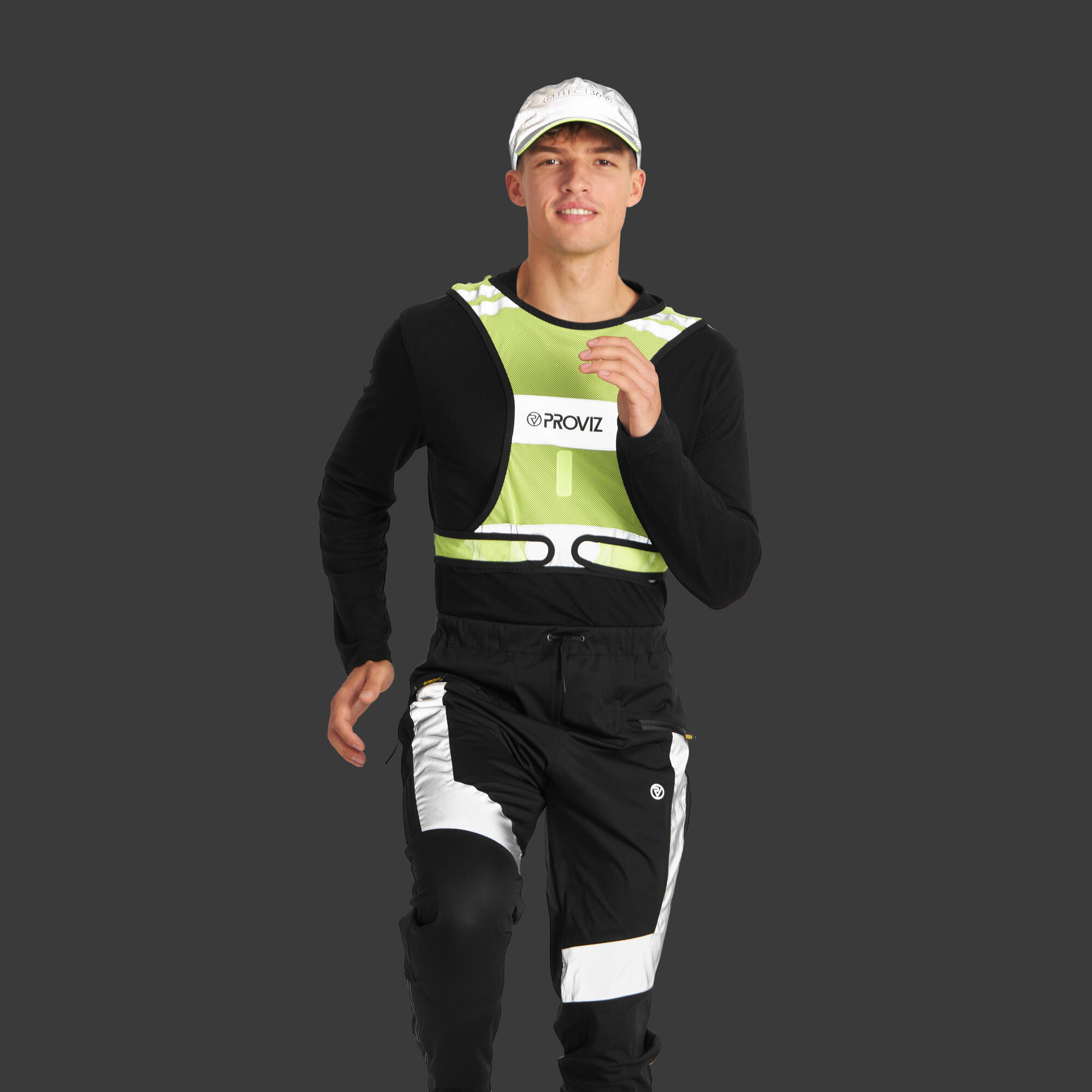 Proviz Classic Breathable Reflective Unisex Running Vest 3/7