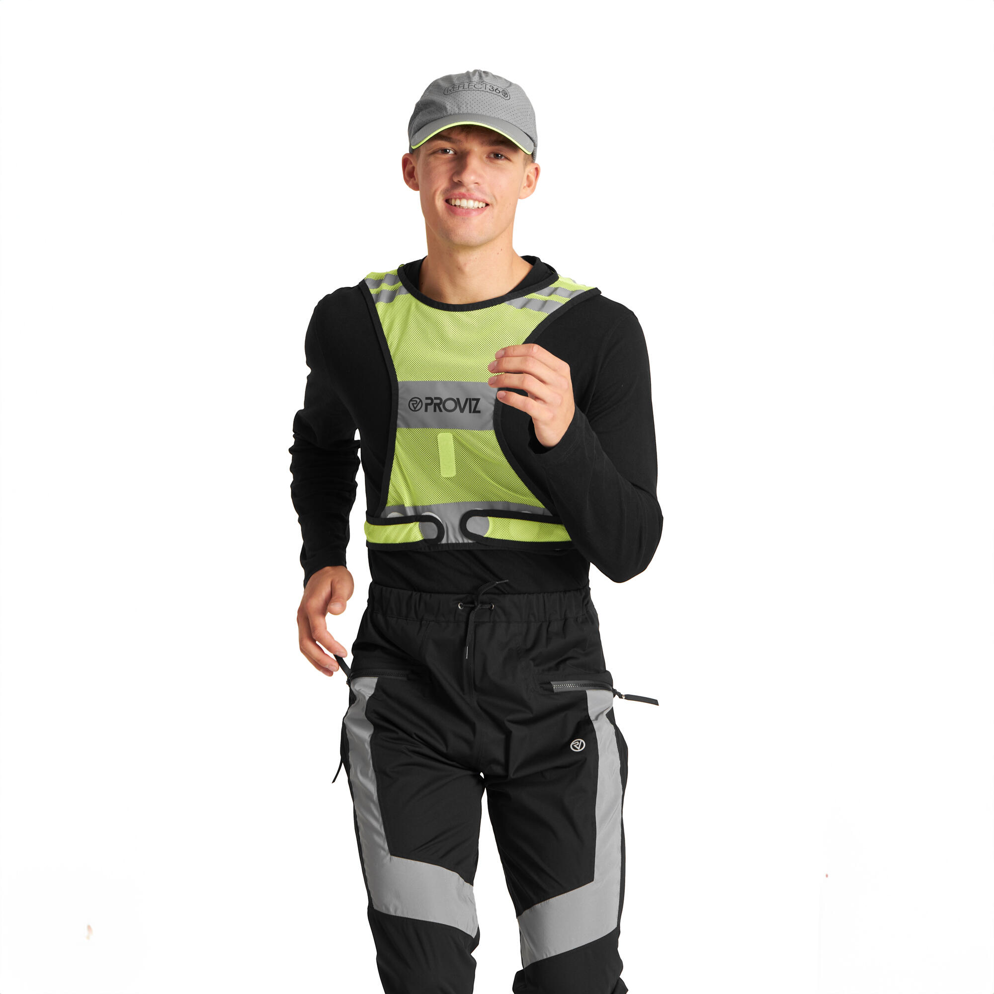 Proviz Classic Breathable Reflective Unisex Running Vest 4/7