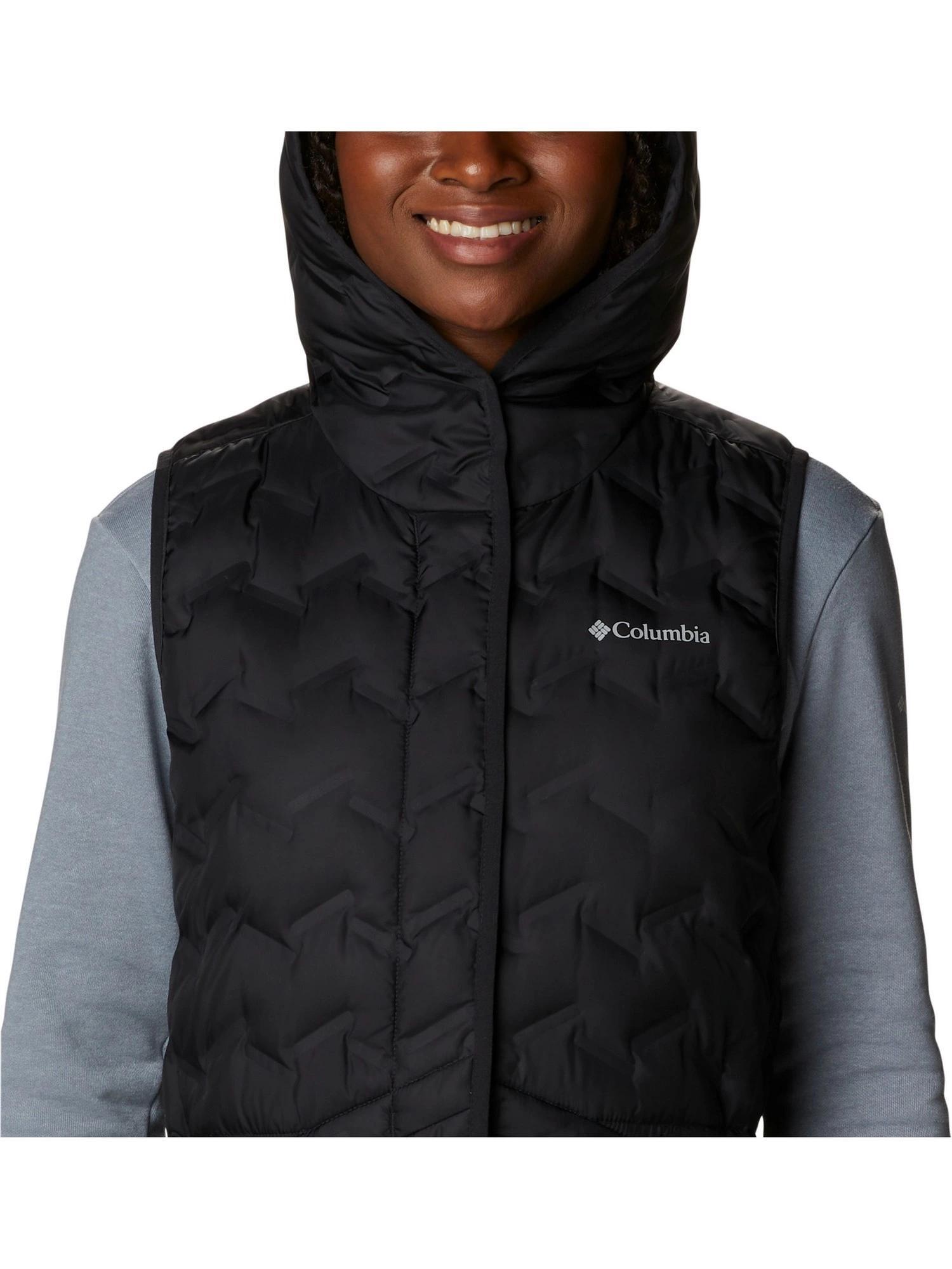 Vesta Delta Ridge Hooded Vest - negru femei