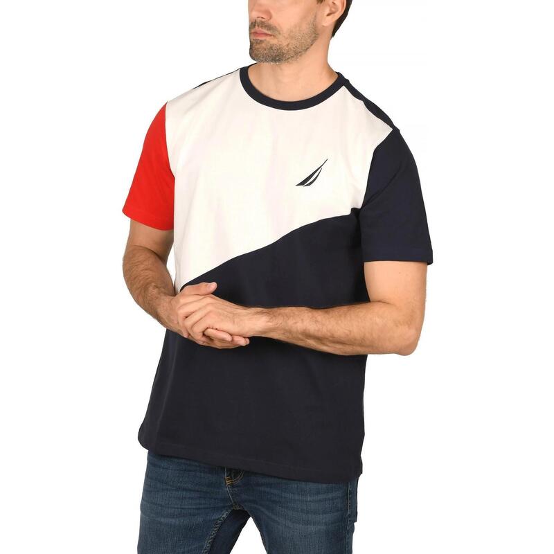 Falk T-Shirt férfi rövid ujjú póló - sötétkék