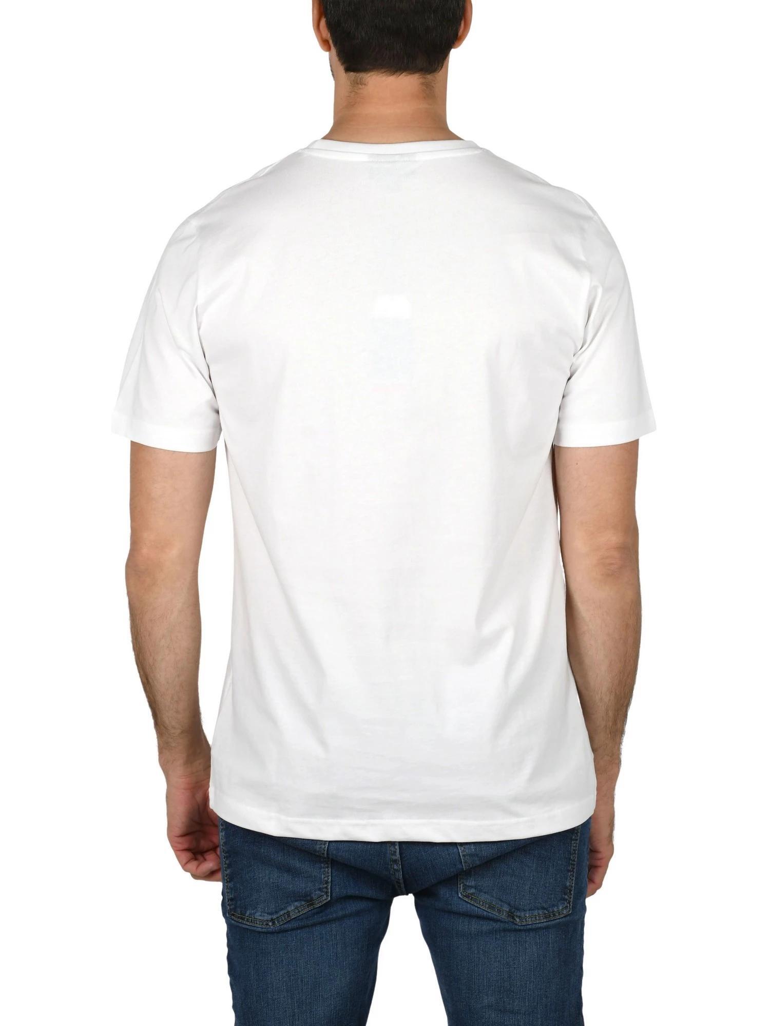 Holm T-Shirt férfi rövid ujjú póló - fehér