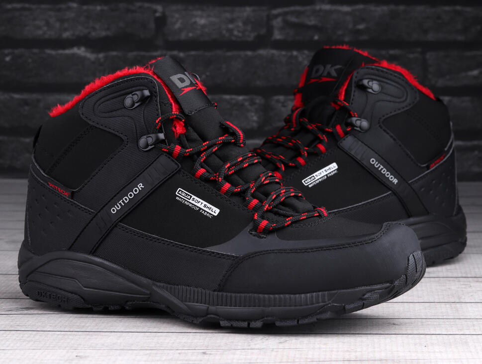 Buty męskie zimowe wysoki ocieplany DK PREDATOR