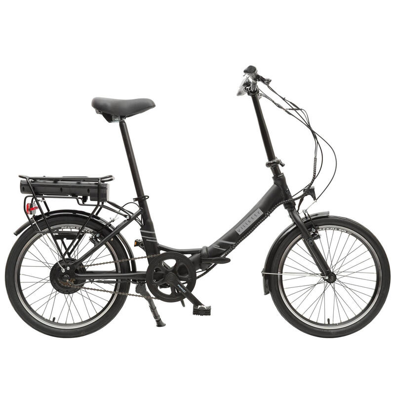 Villette les Vacances, vouwbare e-bike, 6 sp, 20 inch, zwart