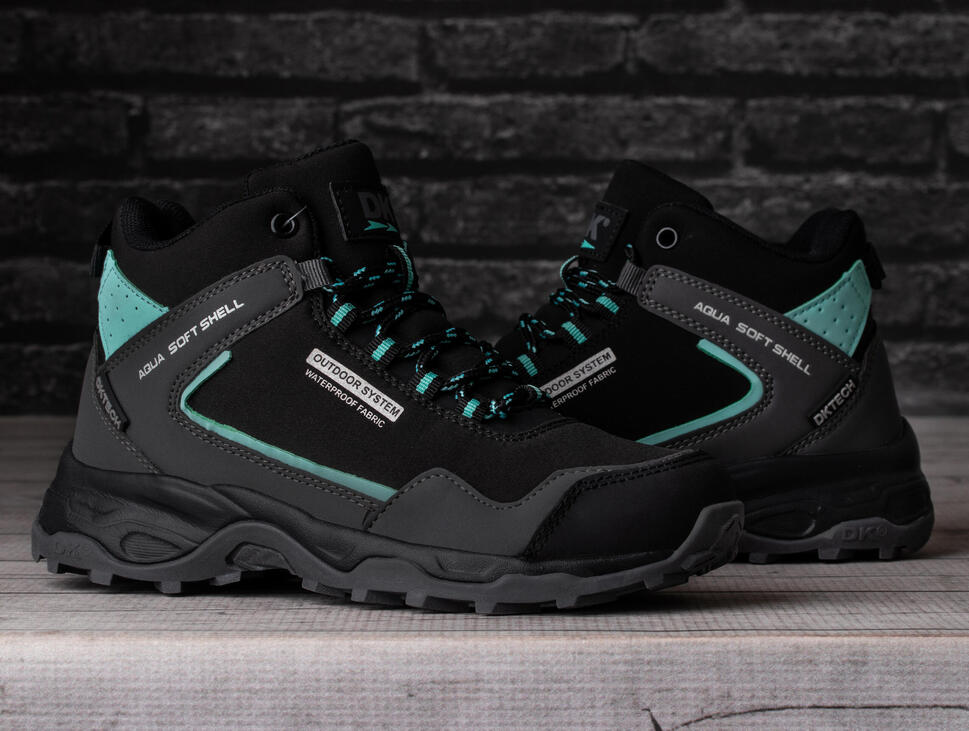 Buty damskie zimowe wysokie wodoodporne DK SAURON