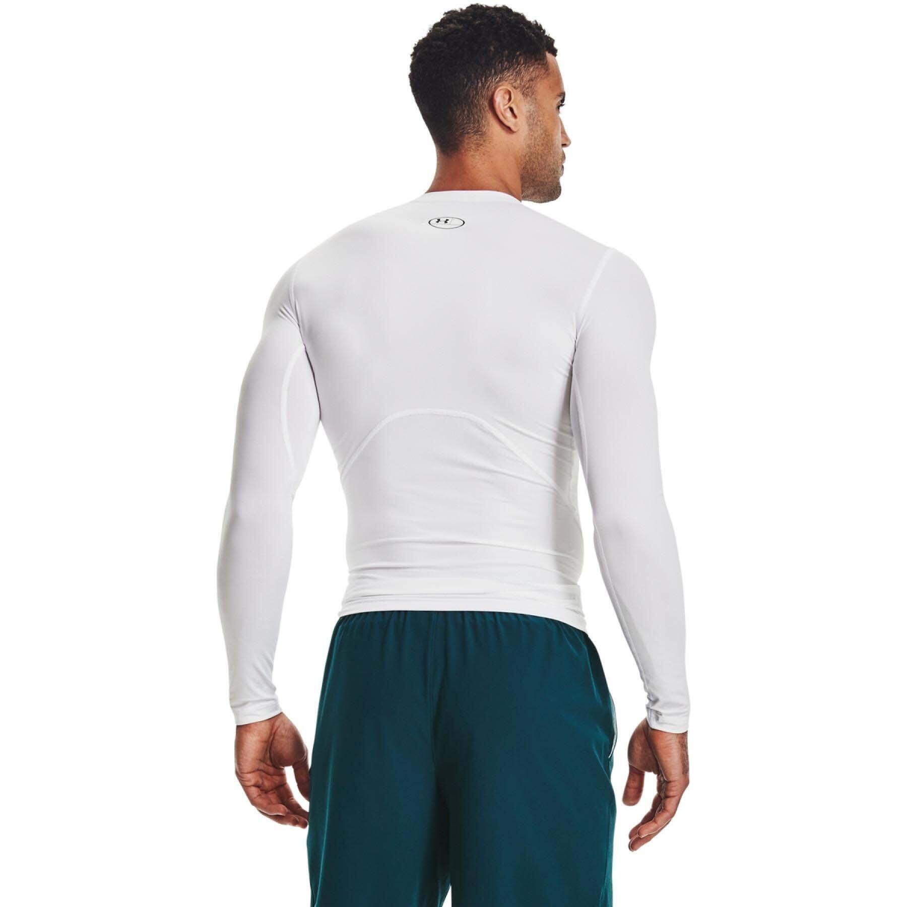 Camiseta Branca manga longa HeatGear® para homem Under Armour 4/7