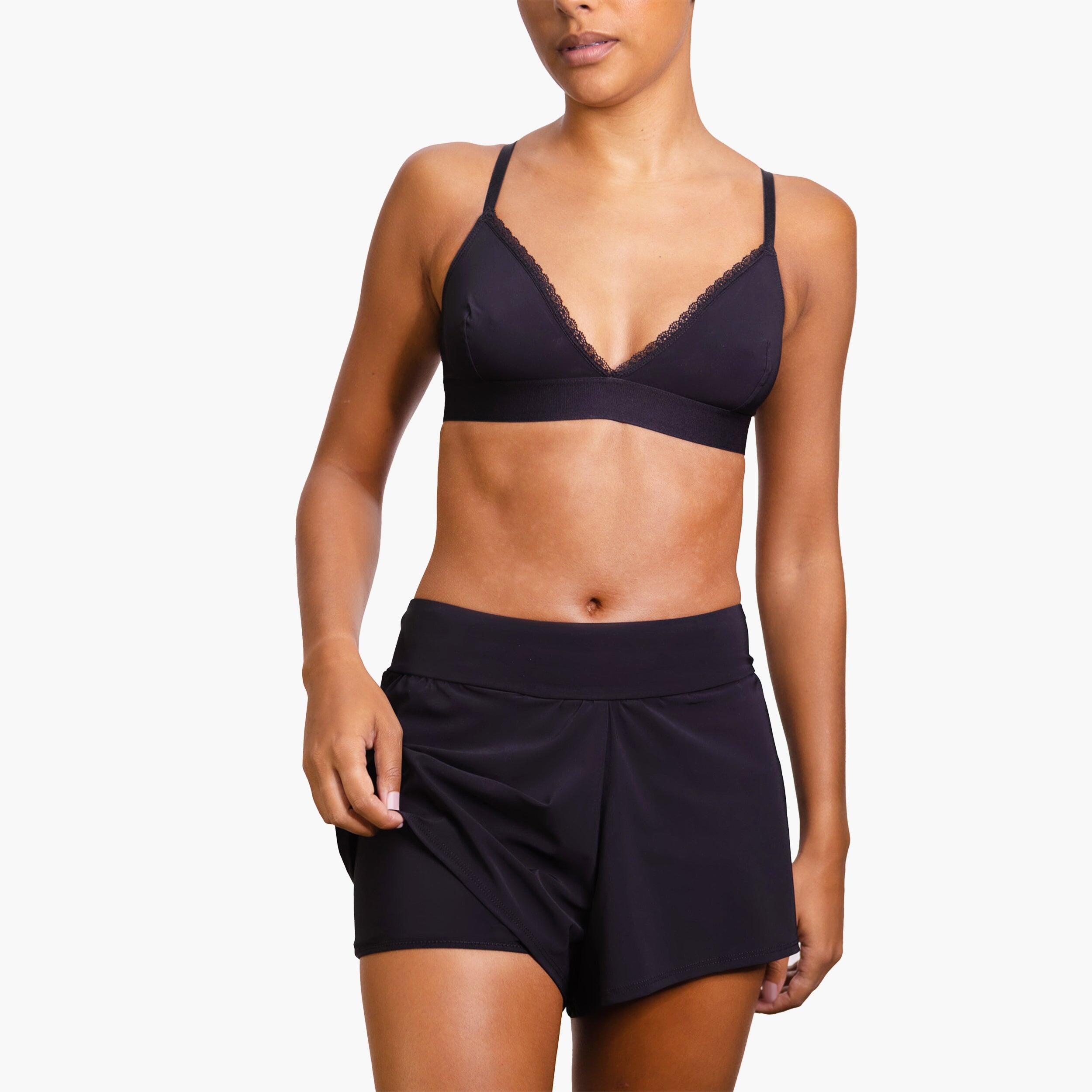 Réjeanne - Short Cycliste Menstruel - Flux Très Abondant - Energy - Short De Protection - Noir - 44 L - Decathlon