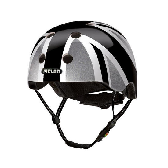 Melon Helm Urban Active Union Jack Plain M-L