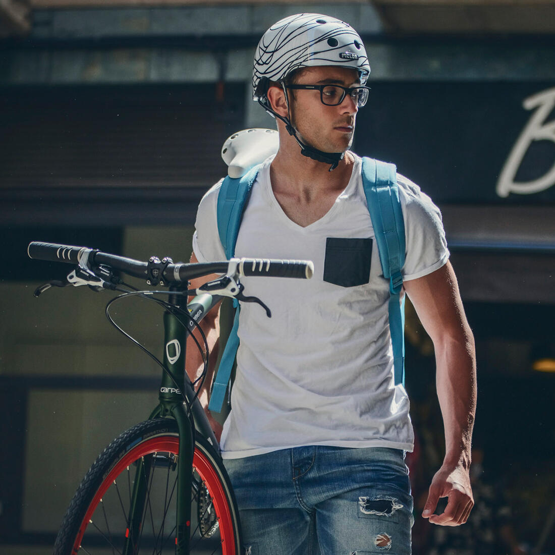 Casque Urban Active SCRIBBLE Melon XL-2XL 2/7