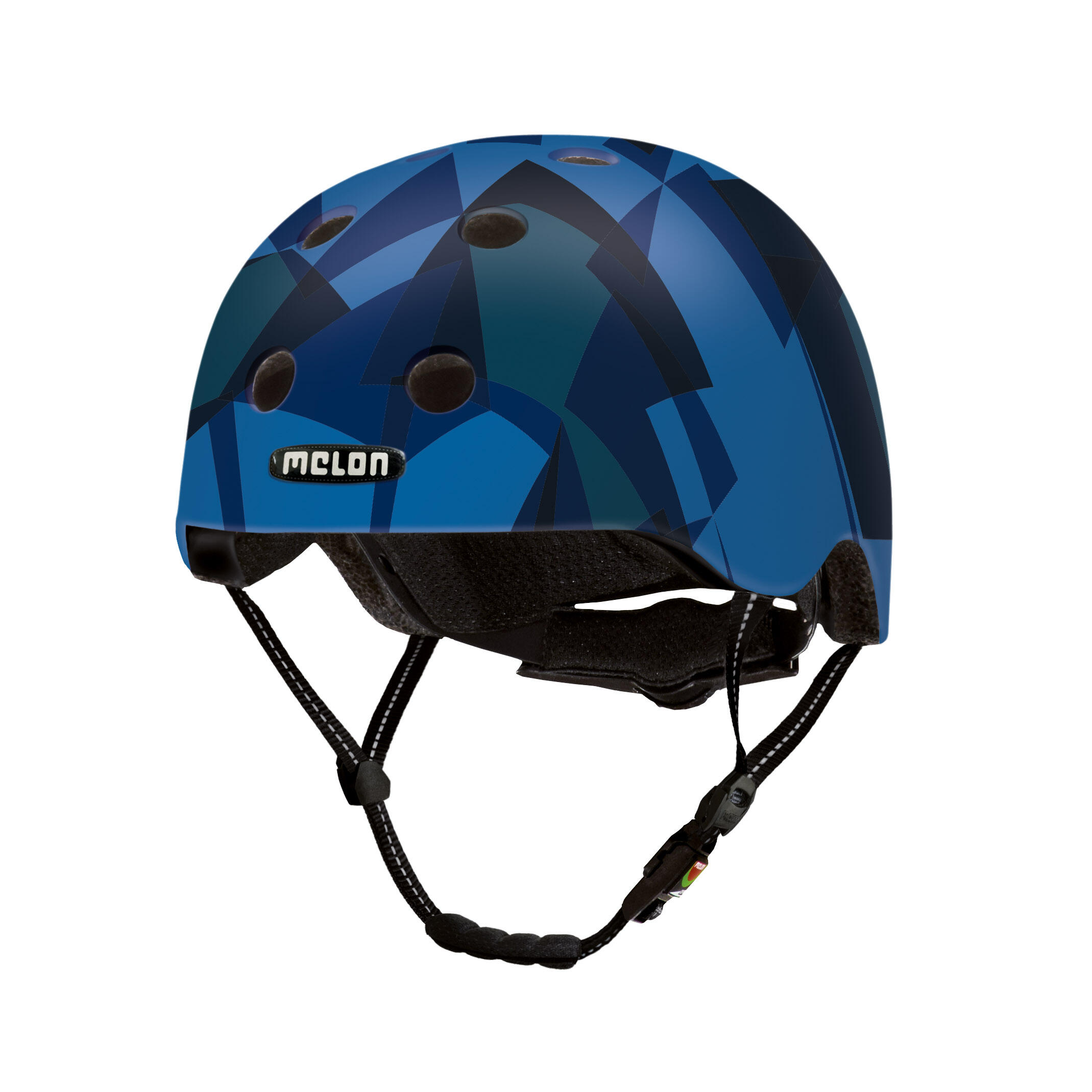 Melon - Casque De Vélo Urbain « Mosaique », Frozen Lake Mat - Casque - Bleu - Decathlon