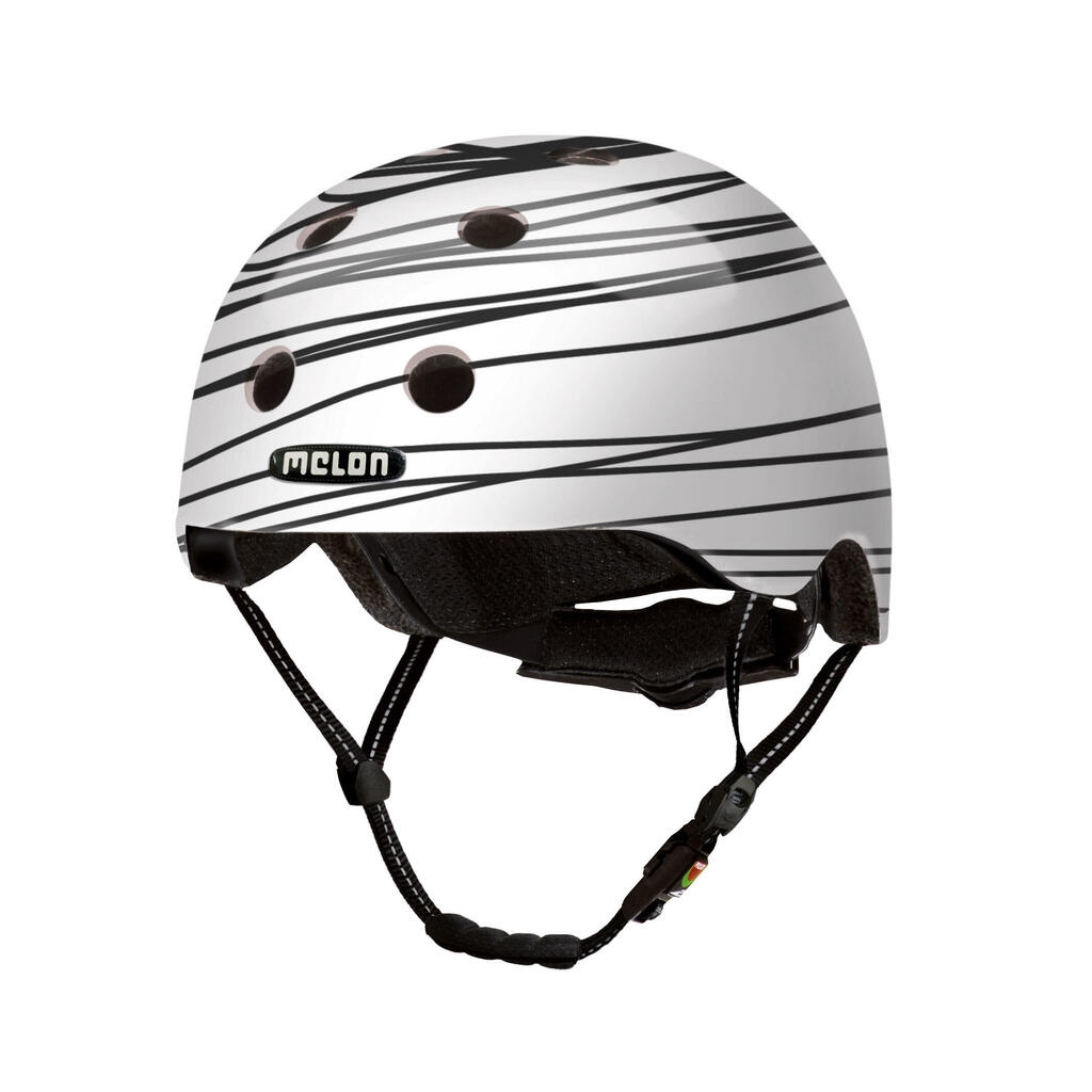 WHITE / BLACK