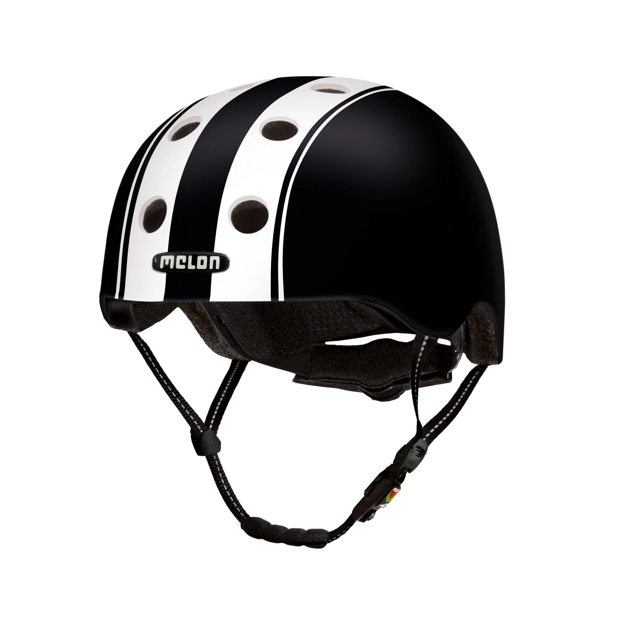 Melon  Double helmet white black