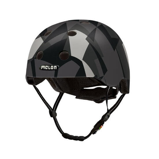Casque Melon Urban Active Noir Gris Taille 46-52 cm