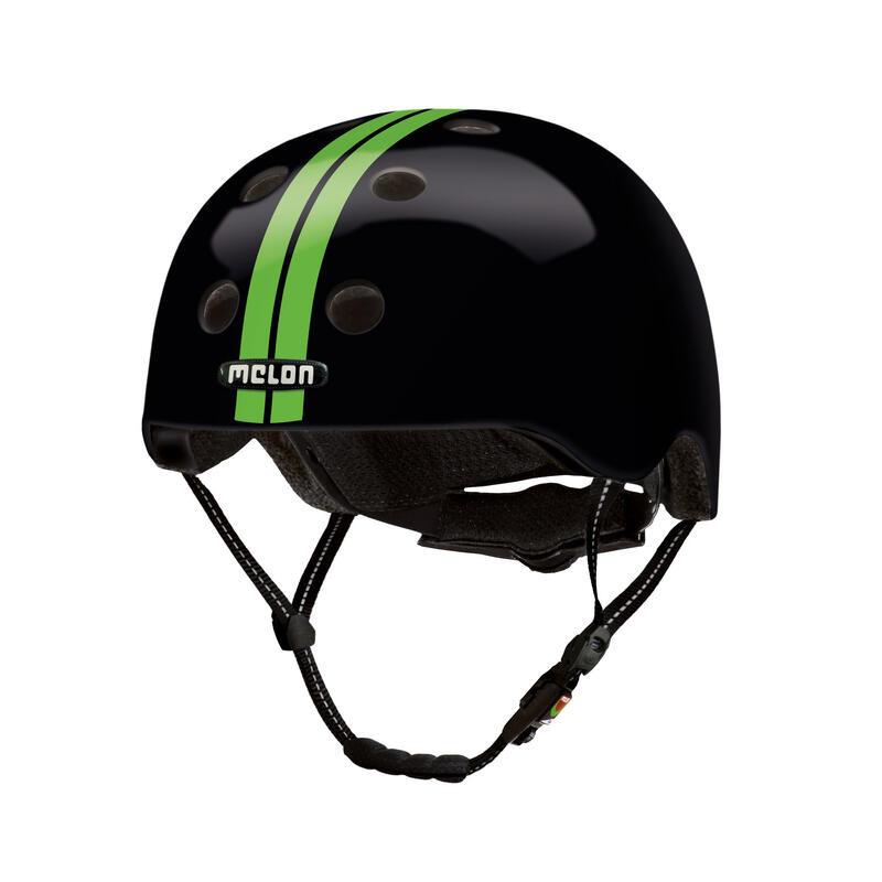 Urban Active casque de vélo noir/vert taille 52-58 cm