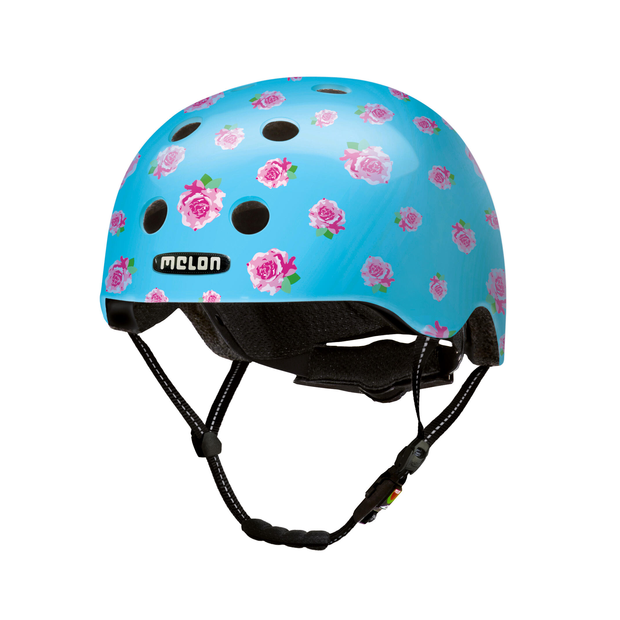 Miejski kask rowerowy „All Stars”, latające róże