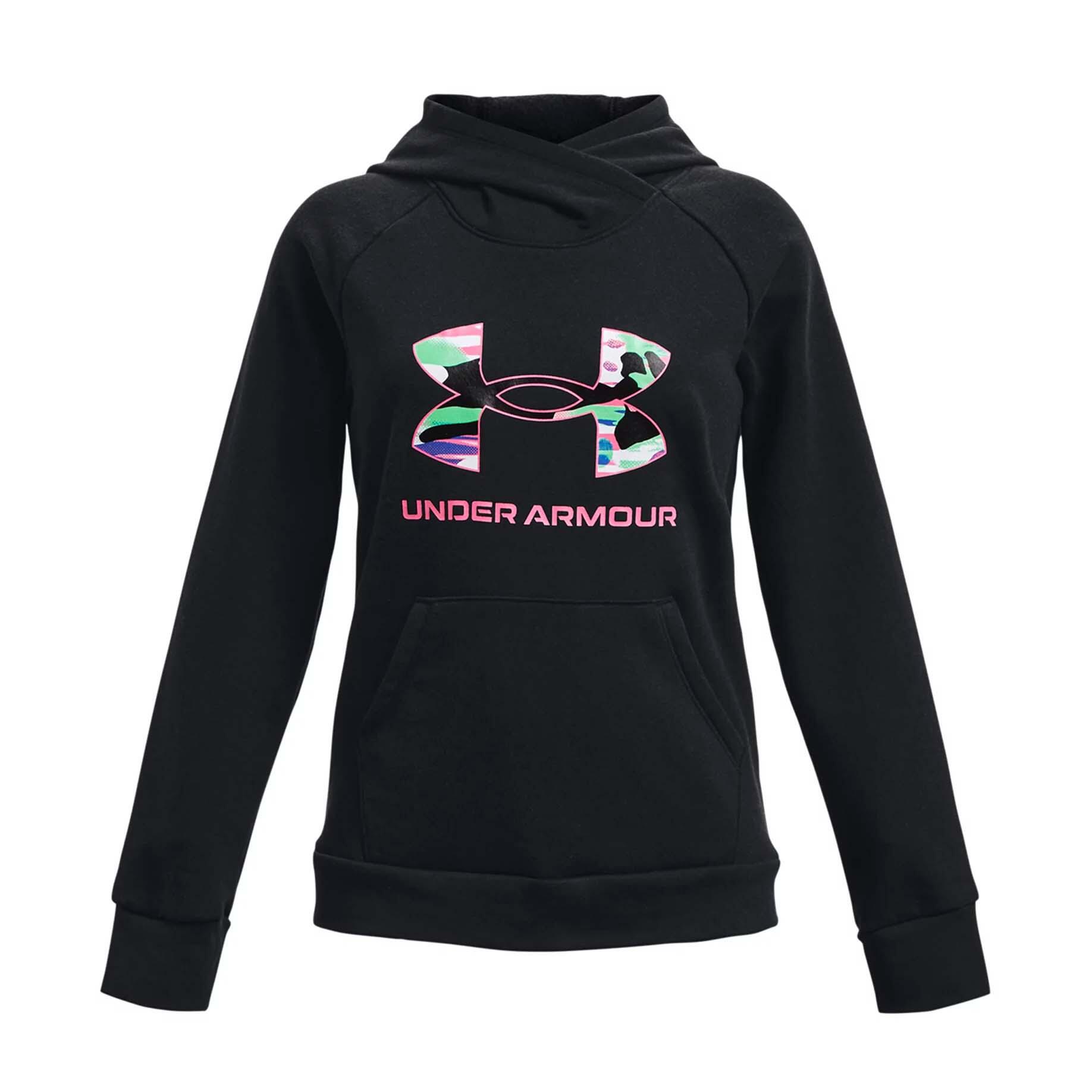Sweat à capuche Under armour modèle 1373127-001 pour unisexe enfants 1/5