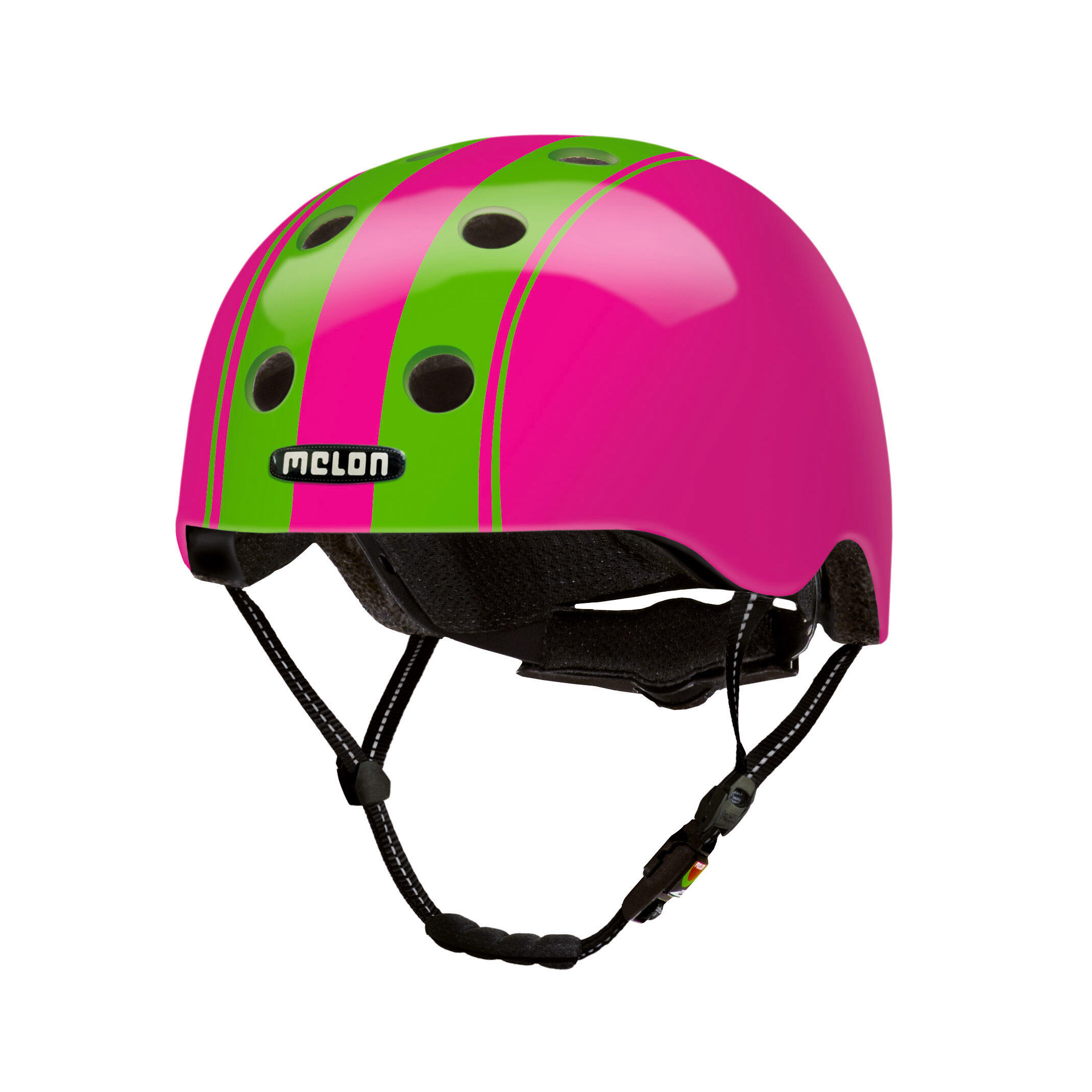 Melon - Casque Melon Urban Actif Double Vert Rose Xl-2xl - Casque - Multicolore|rose|vert - 58-63 Cm - Decathlon