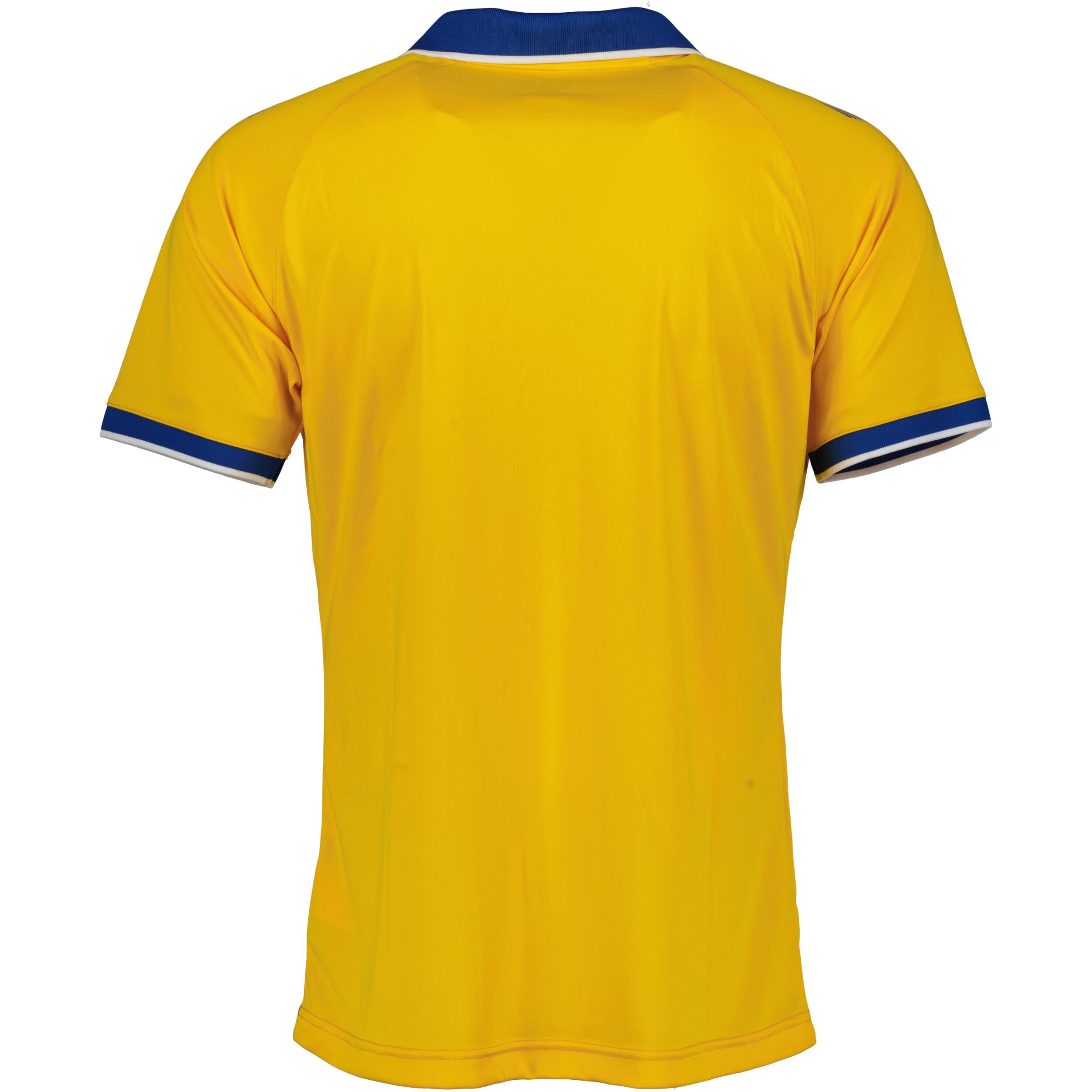 Impact jersey for juniors, great for football, in blue/sports yellow 2/3