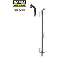 SPAKEN 14-258 Race en acier inoxydable noir 14/15 dB