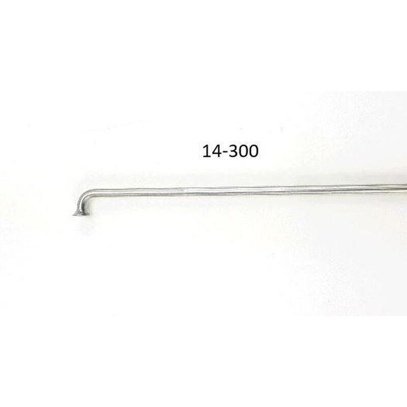 Rayons 14g - 300 mm sans acier au mamelon 144 pièces