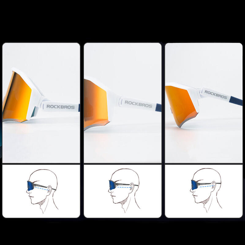 Okulary rowerowe z polaryzacją Rockbros SP297 5/7