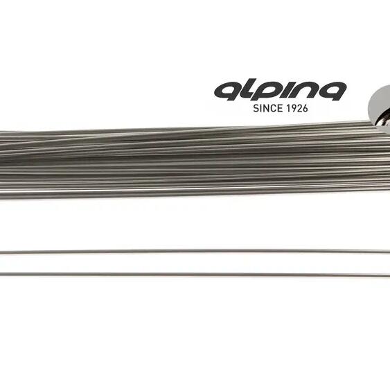Alpina Stainless Steel Spokes 13-255 Without Nipple - Set of 144