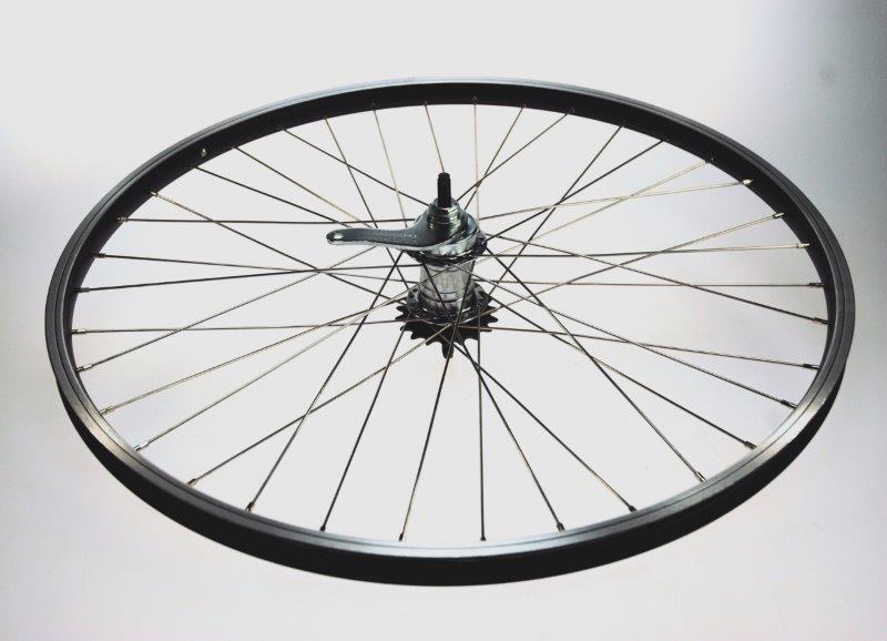 BIKEFUN Bikefun Roue arrière 26x1,75 Velosteel Remoaf