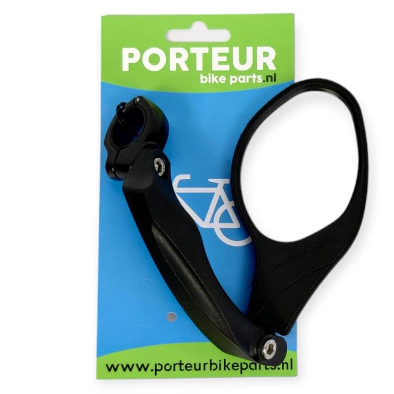 Porteur Spiegel Porteur alu met klem draaibaar