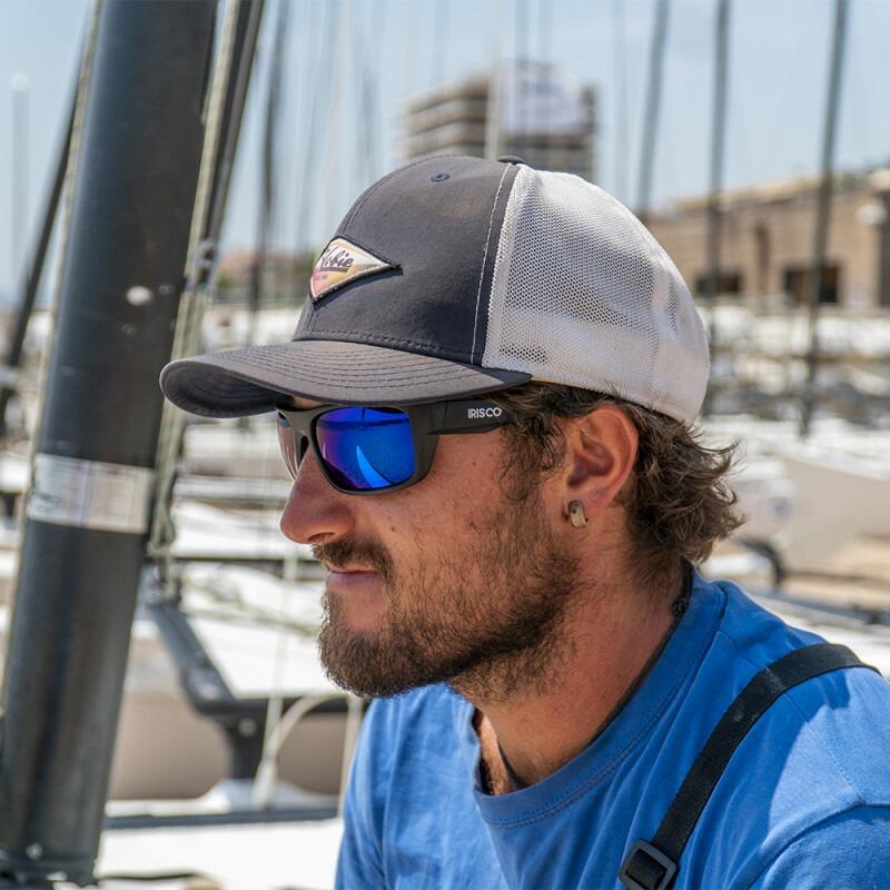 LUNETTES DE SOLEIL POLARISEES CREW - IRISCO - NOIRES 6/6