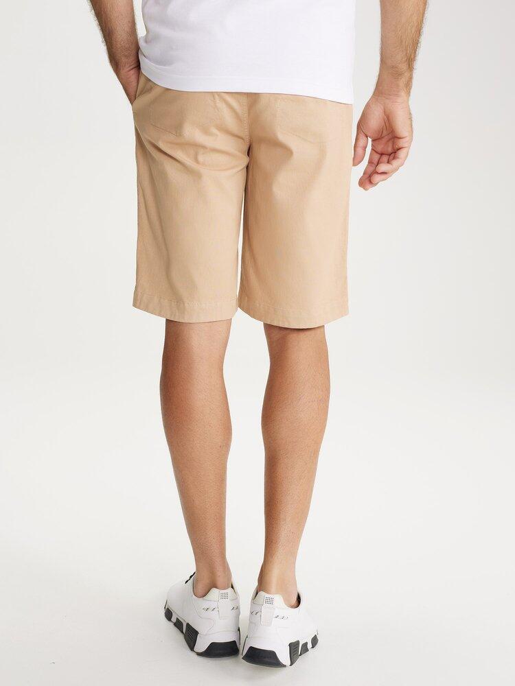 Kurze Beige Herrenshorts TBS OBER 3/4