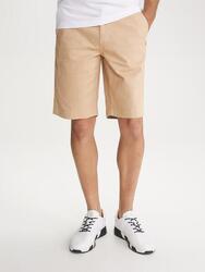 Bermuda ceinture droite avec passants Homme - MARCOBER Osier