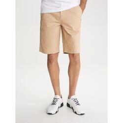 Bermuda ceinture droite avec passants Homme - MARCOBER Osier