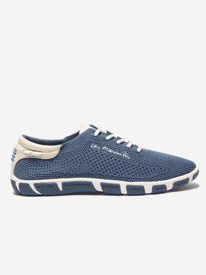 Tennis toile Femme - JAZARIA Bleu