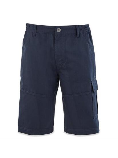 Bermuda homme FUPPABER ceinture semi-élastiquée Navy - 1973