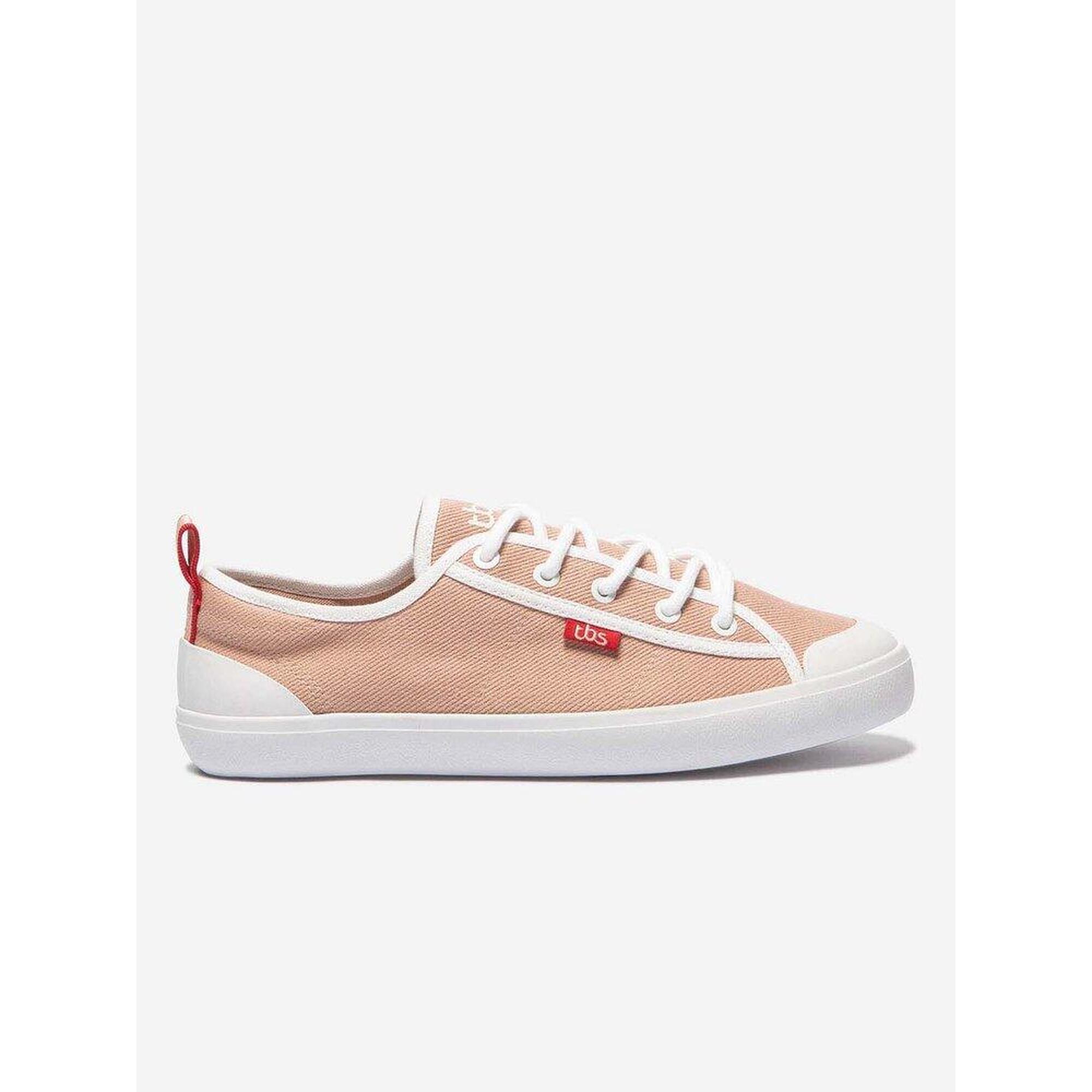 Tbs - Tennis Toile Femme - Kerinna Blush - Baskets - Beige - 40 - Decathlon