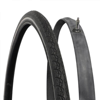 Dresco bandenset 28 x 1 5/8 x 1 3/8 (37-622) dv 45mm antilek