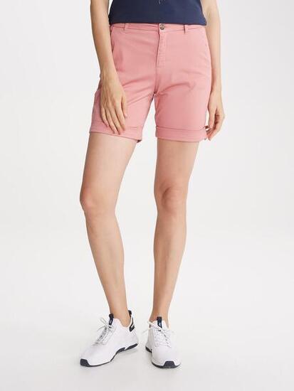 Bermuda ceinture droite avec passants Femme - LEONIBUR Anemone