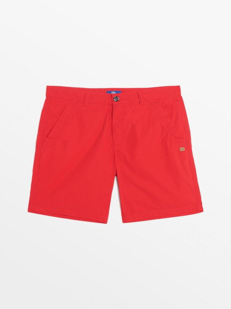 Pantalones Cortos Rojos TBS para Hombre 2/4