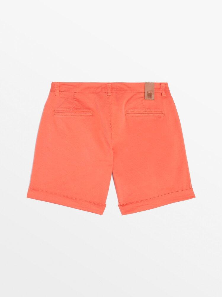 TBS Leonibur Damen Bermuda-Shorts Orange 4/4