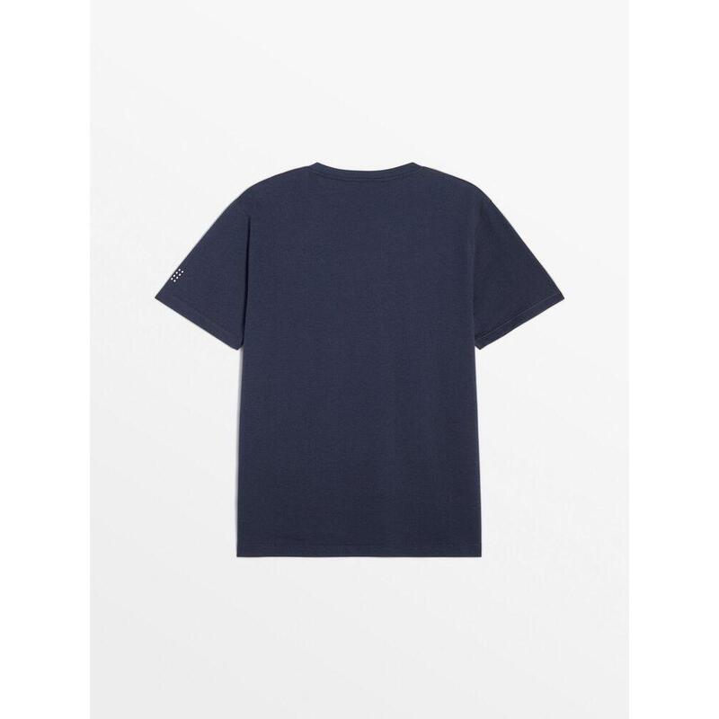 T-shirt manches courtes Homme - LOGGOTEE Navy